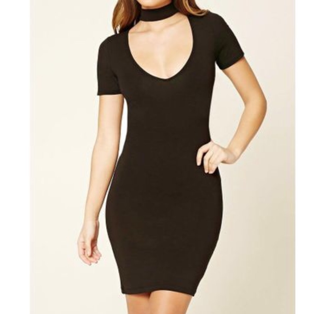 Forever 21 Chocker Neck Dress